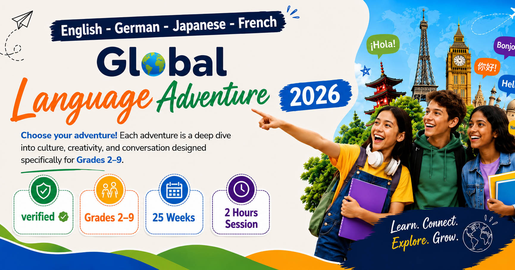 Global Summer Language Adventure 2026